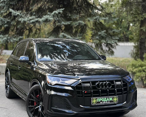 Черный Ауди SQ7, объемом двигателя 4 л и пробегом 21 тыс. км за 84500 $, фото 2 на Automoto.ua