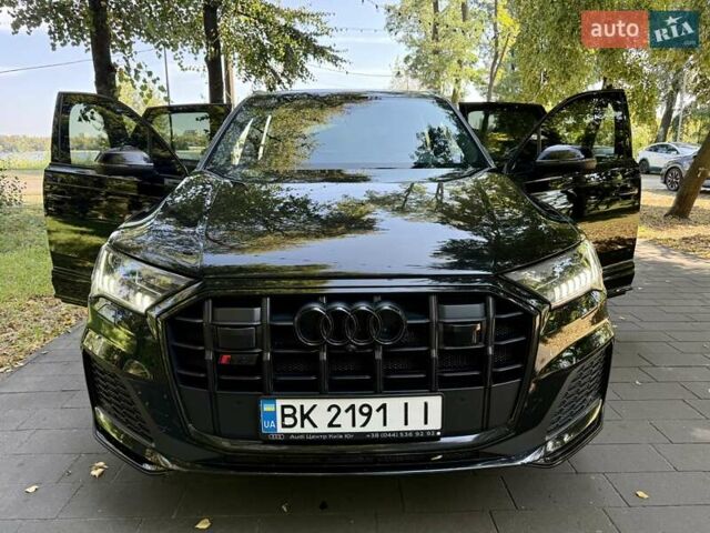 Чорний Ауді SQ7, об'ємом двигуна 4 л та пробігом 70 тис. км за 85950 $, фото 64 на Automoto.ua