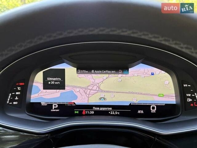 Чорний Ауді SQ7, об'ємом двигуна 4 л та пробігом 70 тис. км за 85950 $, фото 113 на Automoto.ua