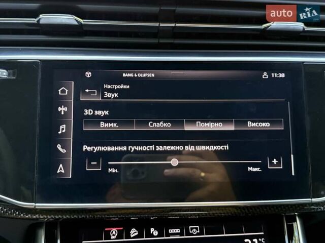 Чорний Ауді SQ7, об'ємом двигуна 4 л та пробігом 70 тис. км за 85950 $, фото 114 на Automoto.ua