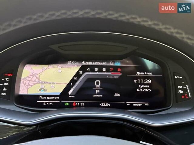 Чорний Ауді SQ7, об'ємом двигуна 4 л та пробігом 70 тис. км за 85950 $, фото 115 на Automoto.ua