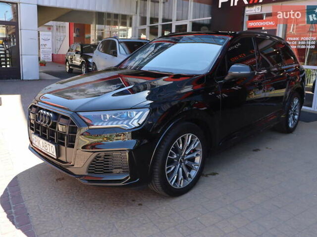Чорний Ауді SQ7, об'ємом двигуна 4 л та пробігом 103 тис. км за 93900 $, фото 1 на Automoto.ua