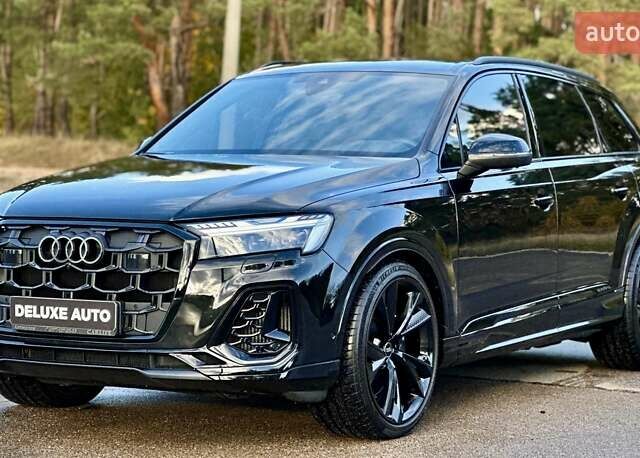 Черный Ауди SQ7, объемом двигателя 4 л и пробегом 20 тыс. км за 109900 $, фото 3 на Automoto.ua