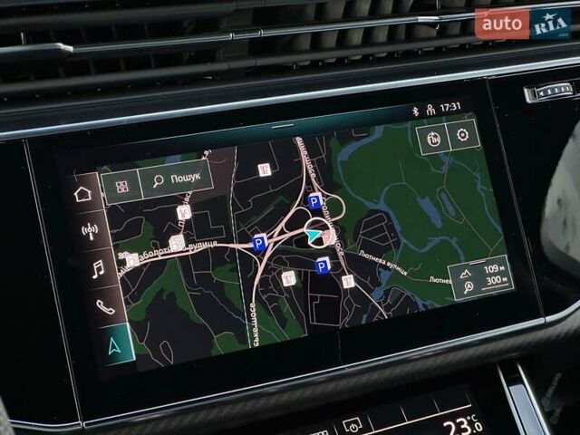 Черный Ауди SQ7, объемом двигателя 4 л и пробегом 20 тыс. км за 109900 $, фото 80 на Automoto.ua