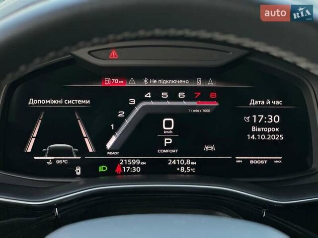 Черный Ауди SQ7, объемом двигателя 4 л и пробегом 20 тыс. км за 109900 $, фото 81 на Automoto.ua