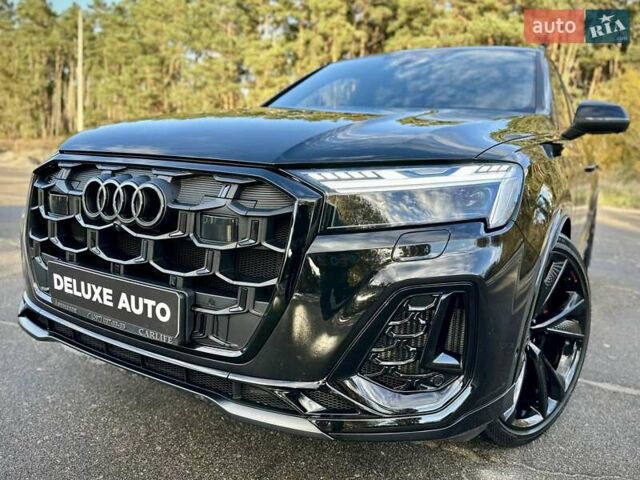 Черный Ауди SQ7, объемом двигателя 4 л и пробегом 20 тыс. км за 109900 $, фото 1 на Automoto.ua