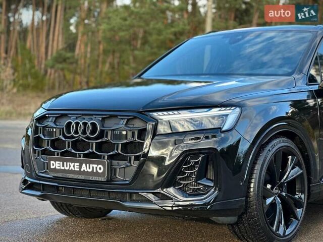 Черный Ауди SQ7, объемом двигателя 4 л и пробегом 20 тыс. км за 109900 $, фото 2 на Automoto.ua