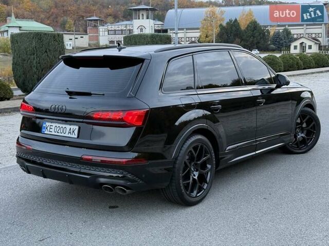 Черный Ауди SQ7, объемом двигателя 4 л и пробегом 20 тыс. км за 107000 $, фото 3 на Automoto.ua