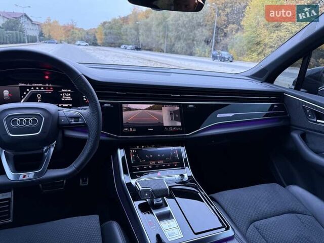Черный Ауди SQ7, объемом двигателя 4 л и пробегом 20 тыс. км за 107000 $, фото 26 на Automoto.ua