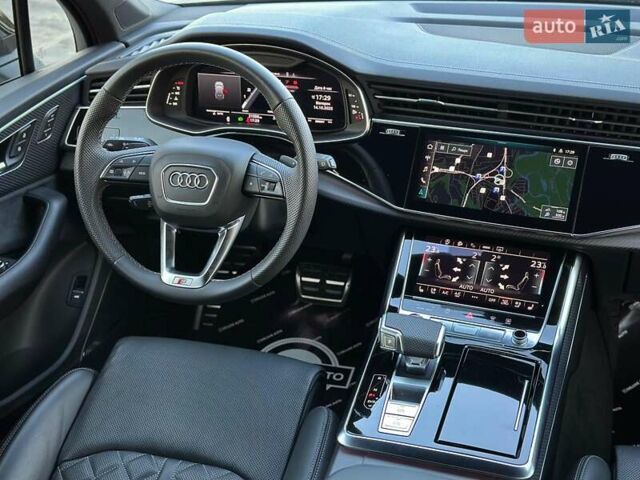 Черный Ауди SQ7, объемом двигателя 4 л и пробегом 20 тыс. км за 109900 $, фото 78 на Automoto.ua