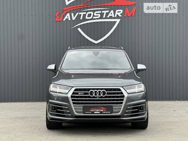 Серый Ауди SQ7, объемом двигателя 4 л и пробегом 153 тыс. км за 49900 $, фото 9 на Automoto.ua