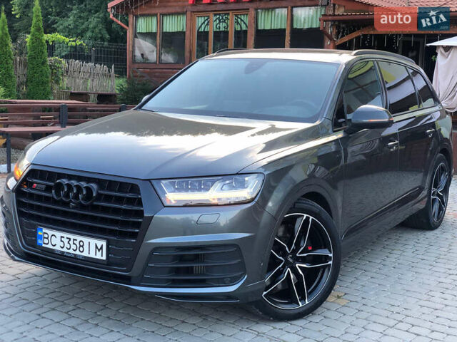 Серый Ауди SQ7, объемом двигателя 3.96 л и пробегом 103 тыс. км за 62000 $, фото 33 на Automoto.ua