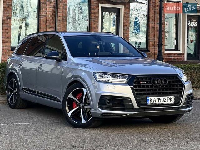 Серый Ауди SQ7, объемом двигателя 3.96 л и пробегом 96 тыс. км за 55750 $, фото 4 на Automoto.ua