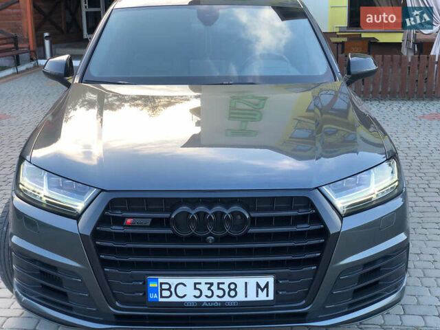 Серый Ауди SQ7, объемом двигателя 3.96 л и пробегом 103 тыс. км за 62000 $, фото 35 на Automoto.ua