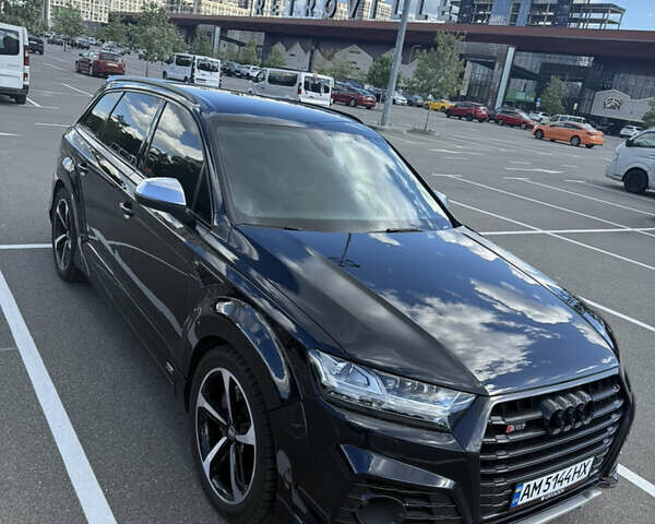 Серый Ауди SQ7, объемом двигателя 3.96 л и пробегом 173 тыс. км за 49999 $, фото 6 на Automoto.ua