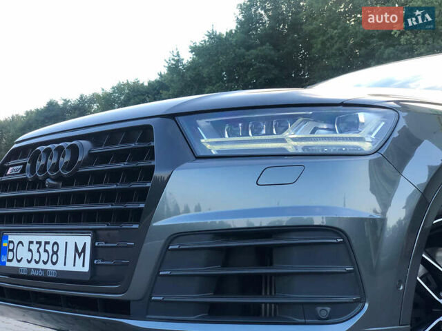 Серый Ауди SQ7, объемом двигателя 3.96 л и пробегом 103 тыс. км за 62000 $, фото 59 на Automoto.ua