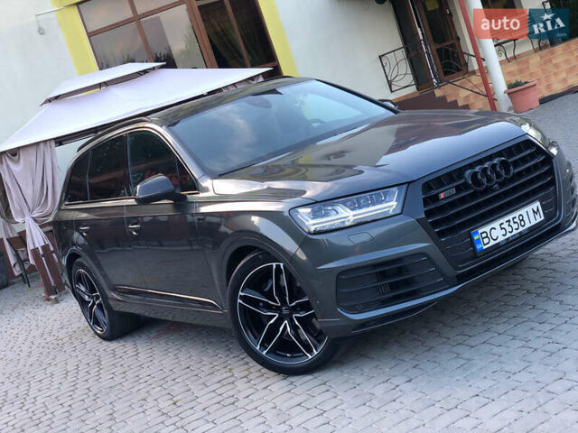 Серый Ауди SQ7, объемом двигателя 3.96 л и пробегом 103 тыс. км за 62000 $, фото 21 на Automoto.ua