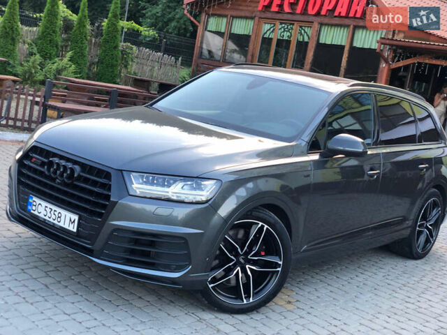 Серый Ауди SQ7, объемом двигателя 3.96 л и пробегом 103 тыс. км за 62000 $, фото 68 на Automoto.ua