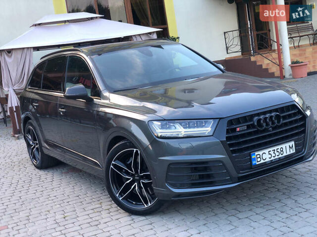 Серый Ауди SQ7, объемом двигателя 3.96 л и пробегом 103 тыс. км за 62000 $, фото 19 на Automoto.ua