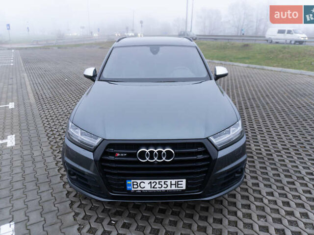 Серый Ауди SQ7, объемом двигателя 3.96 л и пробегом 148 тыс. км за 56000 $, фото 3 на Automoto.ua