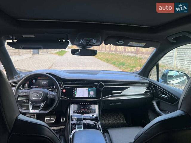 Сірий Ауді SQ7, об'ємом двигуна 3.96 л та пробігом 218 тис. км за 72800 $, фото 35 на Automoto.ua