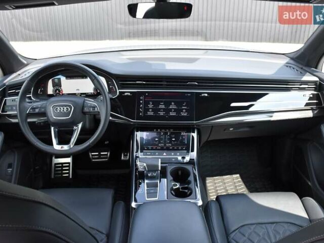Серый Ауди SQ7, объемом двигателя 4 л и пробегом 87 тыс. км за 66000 $, фото 30 на Automoto.ua