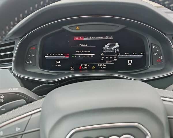 Сірий Ауді SQ7, об'ємом двигуна 4 л та пробігом 72 тис. км за 68000 $, фото 15 на Automoto.ua
