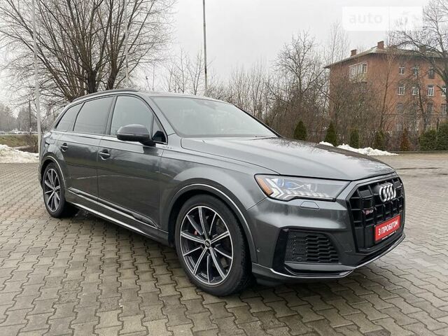 Серый Ауди SQ7, объемом двигателя 4 л и пробегом 18 тыс. км за 99900 $, фото 7 на Automoto.ua