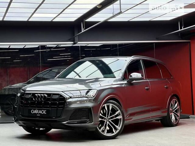 Серый Ауди SQ7, объемом двигателя 4 л и пробегом 69 тыс. км за 85800 $, фото 7 на Automoto.ua