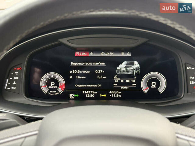 Серый Ауди SQ7, объемом двигателя 4 л и пробегом 114 тыс. км за 64900 $, фото 10 на Automoto.ua