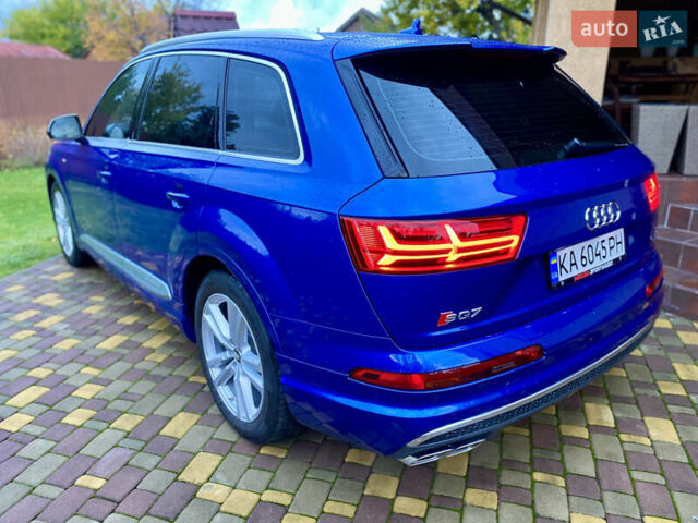 Синий Ауди SQ7, объемом двигателя 3.96 л и пробегом 220 тыс. км за 38000 $, фото 8 на Automoto.ua