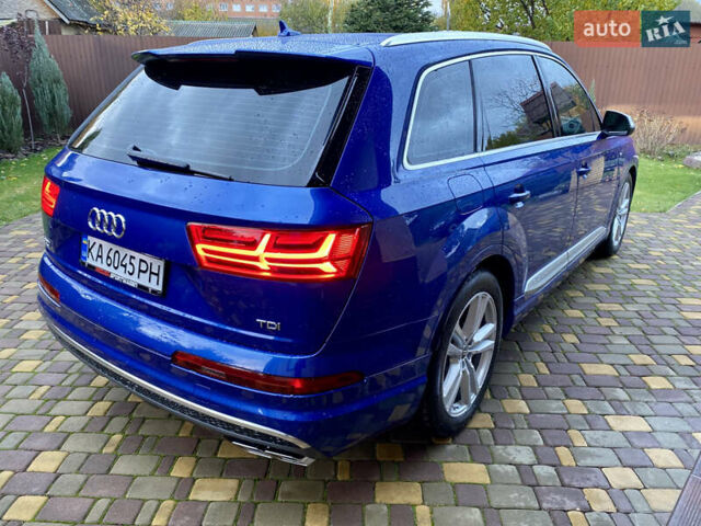 Синий Ауди SQ7, объемом двигателя 3.96 л и пробегом 220 тыс. км за 38000 $, фото 9 на Automoto.ua