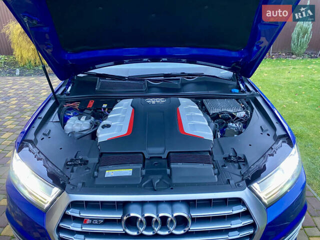 Синий Ауди SQ7, объемом двигателя 3.96 л и пробегом 220 тыс. км за 38000 $, фото 53 на Automoto.ua