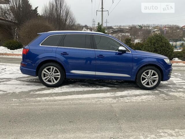 Синій Ауді SQ7, об'ємом двигуна 4 л та пробігом 147 тис. км за 52000 $, фото 12 на Automoto.ua