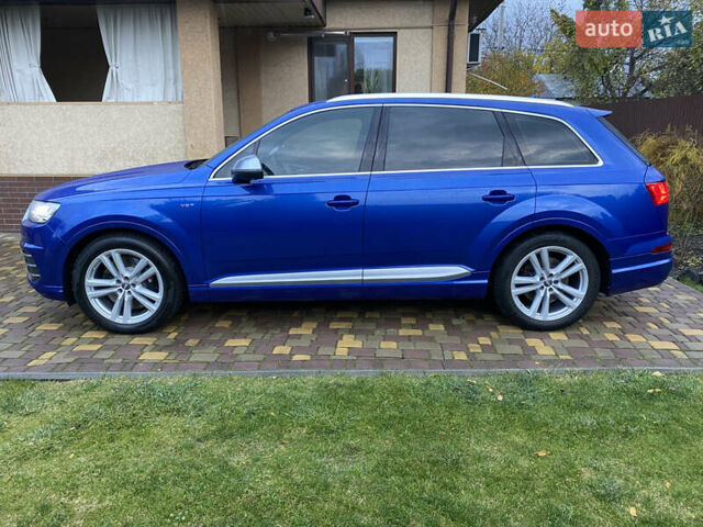 Синий Ауди SQ7, объемом двигателя 3.96 л и пробегом 220 тыс. км за 38000 $, фото 11 на Automoto.ua