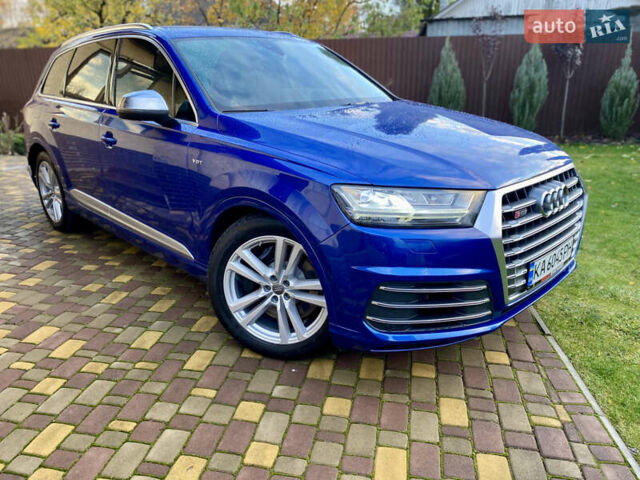 Синий Ауди SQ7, объемом двигателя 3.96 л и пробегом 220 тыс. км за 38000 $, фото 2 на Automoto.ua