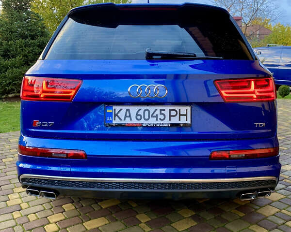 Синий Ауди SQ7, объемом двигателя 3.96 л и пробегом 220 тыс. км за 38000 $, фото 5 на Automoto.ua