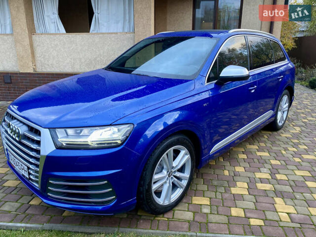 Синий Ауди SQ7, объемом двигателя 3.96 л и пробегом 220 тыс. км за 38000 $, фото 7 на Automoto.ua