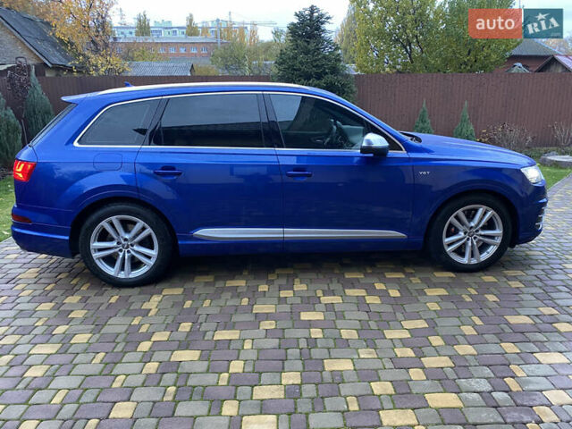Синий Ауди SQ7, объемом двигателя 3.96 л и пробегом 220 тыс. км за 38000 $, фото 10 на Automoto.ua