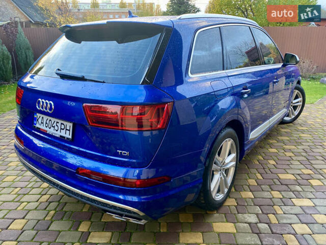 Синий Ауди SQ7, объемом двигателя 3.96 л и пробегом 220 тыс. км за 38000 $, фото 1 на Automoto.ua