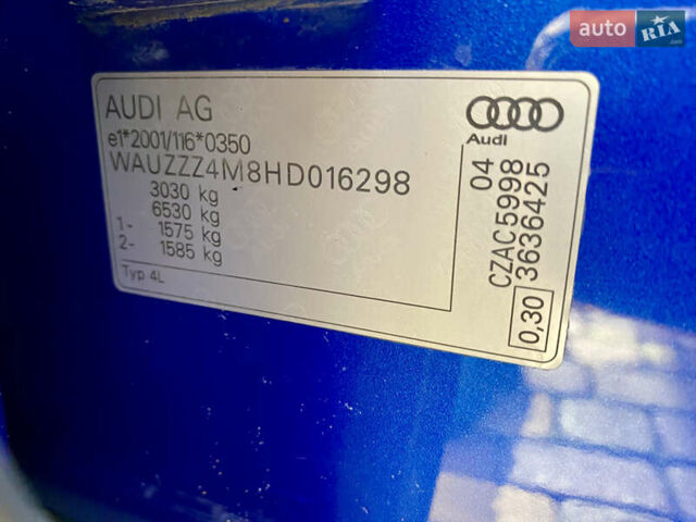 Синий Ауди SQ7, объемом двигателя 3.96 л и пробегом 220 тыс. км за 38000 $, фото 49 на Automoto.ua