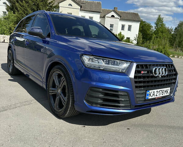 Синий Ауди SQ7, объемом двигателя 3.96 л и пробегом 162 тыс. км за 59999 $, фото 7 на Automoto.ua
