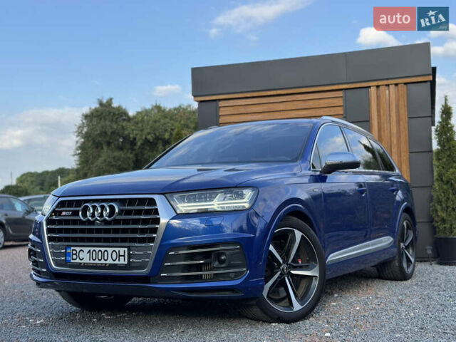 Синій Ауді SQ7, об'ємом двигуна 3.96 л та пробігом 190 тис. км за 54990 $, фото 20 на Automoto.ua