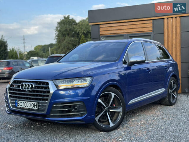 Синій Ауді SQ7, об'ємом двигуна 3.96 л та пробігом 190 тис. км за 54990 $, фото 15 на Automoto.ua