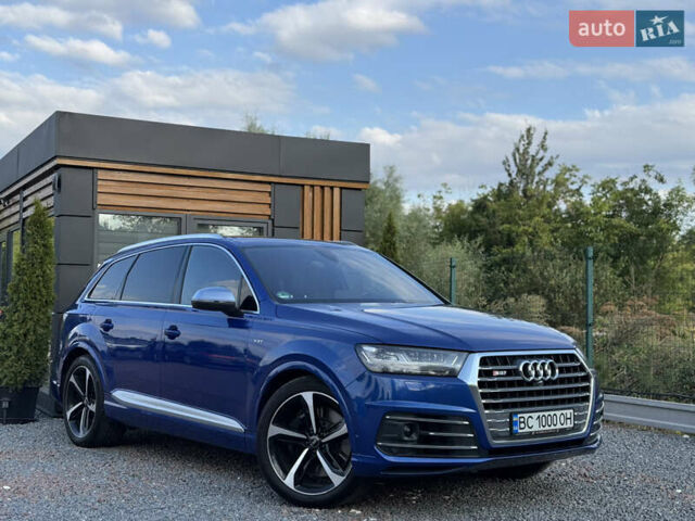 Синій Ауді SQ7, об'ємом двигуна 3.96 л та пробігом 190 тис. км за 54990 $, фото 4 на Automoto.ua