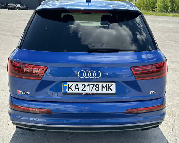 Синий Ауди SQ7, объемом двигателя 3.96 л и пробегом 162 тыс. км за 59999 $, фото 23 на Automoto.ua