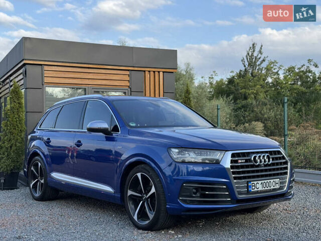 Синій Ауді SQ7, об'ємом двигуна 3.96 л та пробігом 190 тис. км за 54990 $, фото 13 на Automoto.ua