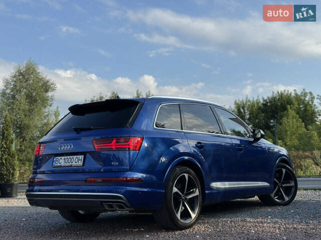 Синій Ауді SQ7, об'ємом двигуна 3.96 л та пробігом 190 тис. км за 54990 $, фото 24 на Automoto.ua