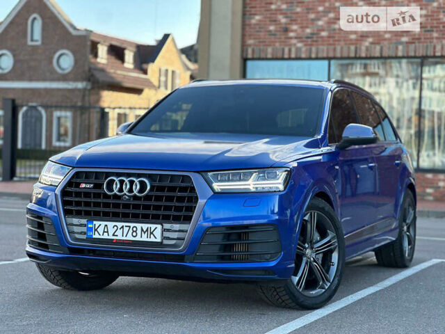 Синій Ауді SQ7, об'ємом двигуна 3.96 л та пробігом 152 тис. км за 52800 $, фото 3 на Automoto.ua