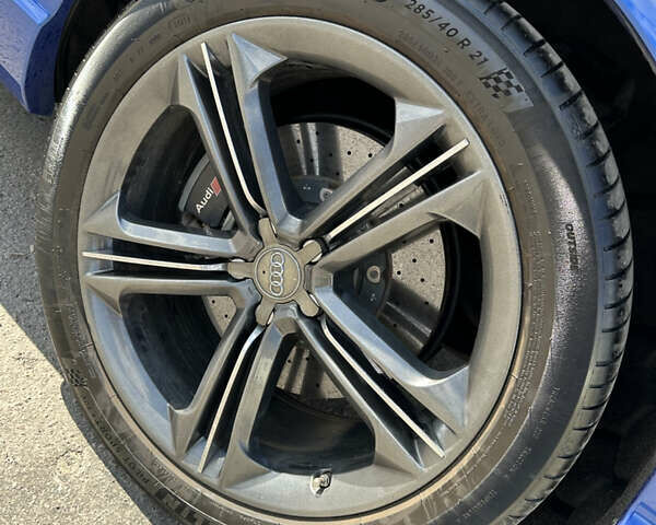 Синий Ауди SQ7, объемом двигателя 3.96 л и пробегом 162 тыс. км за 59999 $, фото 28 на Automoto.ua